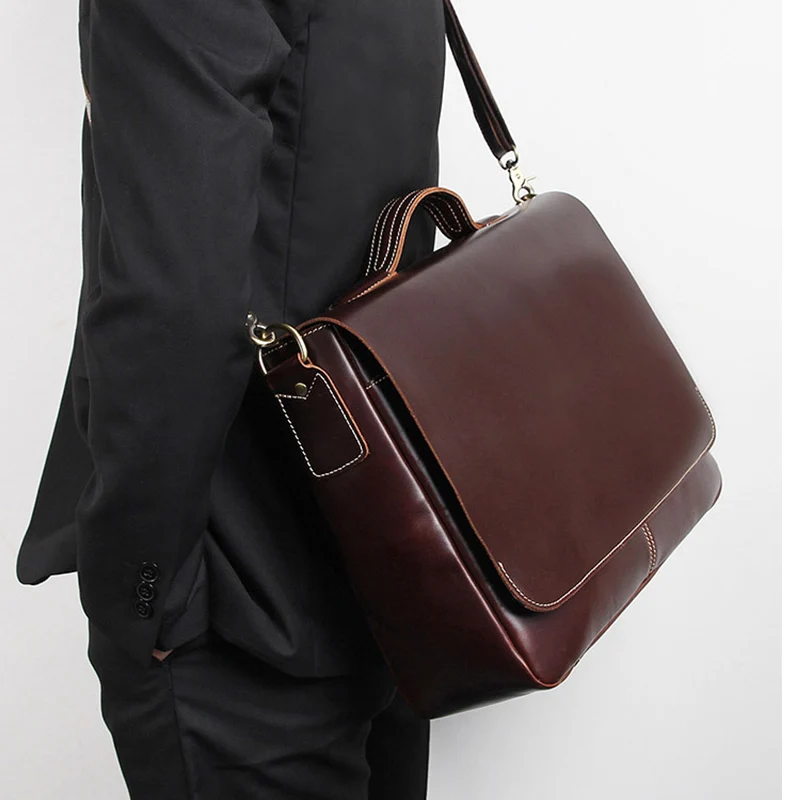 Top layer leather men bag oil wax genuine cow leather briefcase fit for 15 inch laptop handbag man business bag shoulder bags
Top layer leather men bag oil wax genuine cow leather briefcase fit for 15 inch laptop handbag man business bag shoulder bags