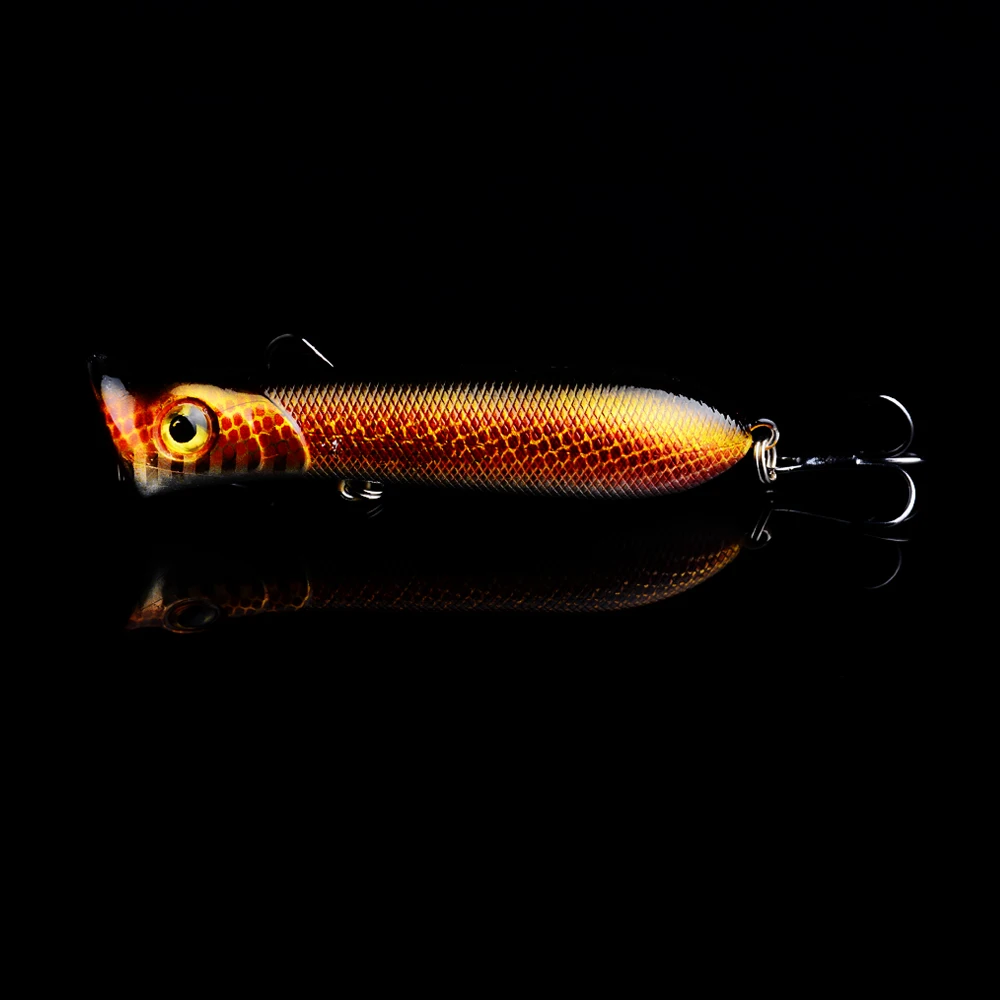 10-pieces Floating Popper Fishing Lure Top Water Baits 8cm/11.5g Artificial Bait for Walleye Bass Pike Fishing Wobblers Swimbait
10-pieces Floating Popper Fishing Lure Top Water Baits 8cm/11.5g Artificial Bait for Walleye Bass Pike Fishing Wobblers Swimbait