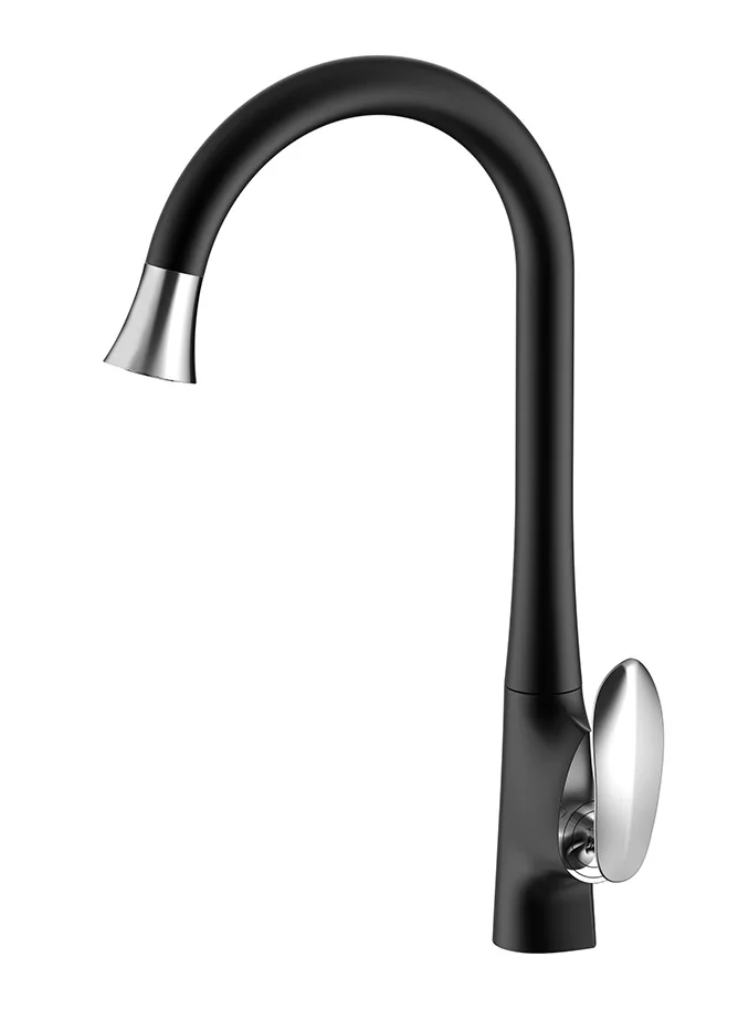 Kitchen Sink Faucets Brass Mixer Tap Single Handle Hot & Cold Crane Gold/Black/Chrome Rotating Swan Shape Faucet | Строительство и