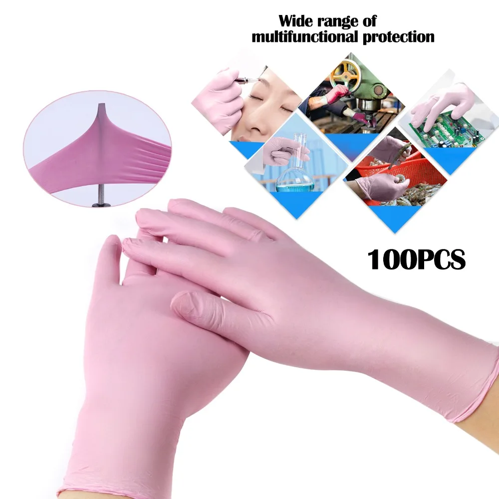100Pcs Pink/Blue XL Disposable Gloves Latex For Home Cleaning Disposable Food Gloves Cleaning Gloves Anti-slip Acid/Alkali
100Pcs Pink/Blue XL Disposable Gloves Latex For Home Cleaning Disposable Food Gloves Cleaning Gloves Anti-slip Acid/Alkali