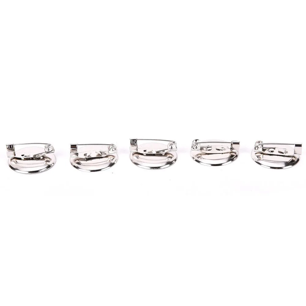 100pcs DIY Jewelry Fittings Rhodium Brooch Cabochon Blanks Trays Back Iron Brooch Glue Pad Wholesale
100pcs DIY Jewelry Fittings Rhodium Brooch Cabochon Blanks Trays Back Iron Brooch Glue Pad Wholesale