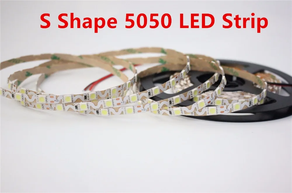 5M LED Strip 5050 300 Leds 12V Ultra narrow 6mm S Shape Signages Channel Light Strip Bendable billboard lamps Replace LED Module
5M LED Strip 5050 300 Leds 12V Ultra narrow 6mm S Shape Signages Channel Light Strip Bendable billboard lamps Replace LED Module