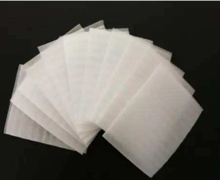 Белые пакеты для упаковки PEP 1000 шт. 10x15 см жемчужные хлопчатобумажные с подкладкой