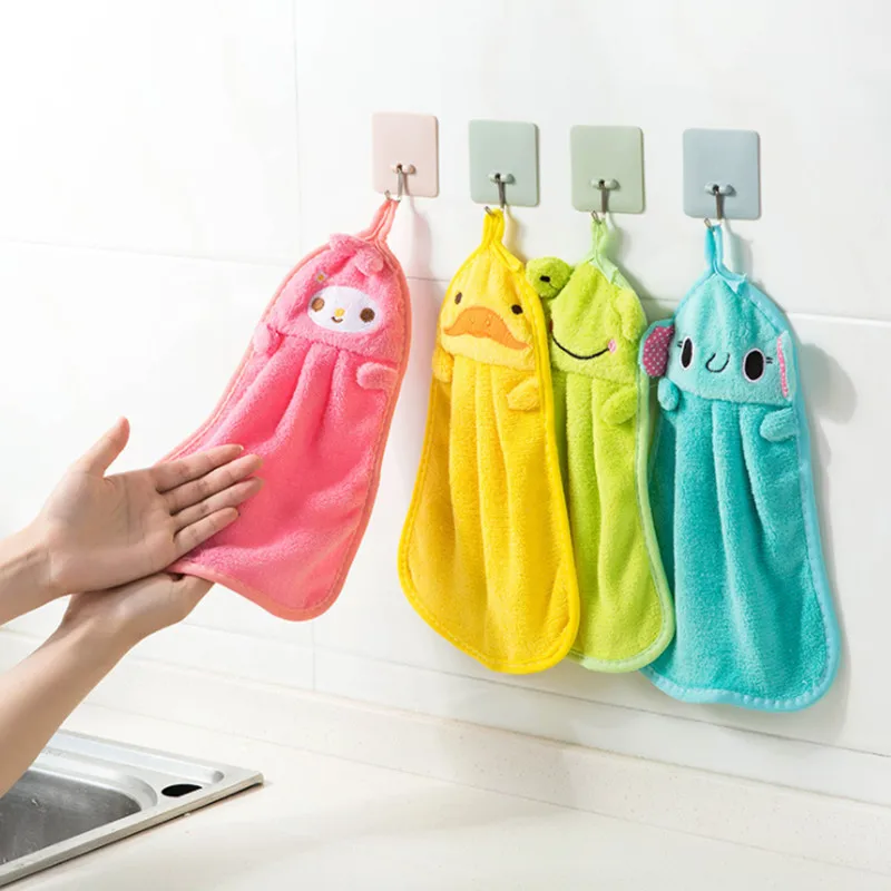 Cute Animal New Candy Colors Soft Coral Velvet Cartoon Animal Towel Can Be Hung Kitchen used
Cute Animal New Candy Colors Soft Coral Velvet Cartoon Animal Towel Can Be Hung Kitchen used