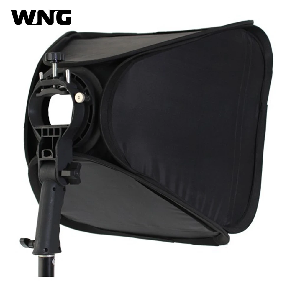 Softbox 40x40 cm Diffuser Reflector with S-type Bracket Bowens Holder for Speedlite Flash Light Professional Photo Studio Camera
Softbox 40x40 cm Diffuser Reflector with S-type Bracket Bowens Holder for Speedlite Flash Light Professional Photo Studio Camera