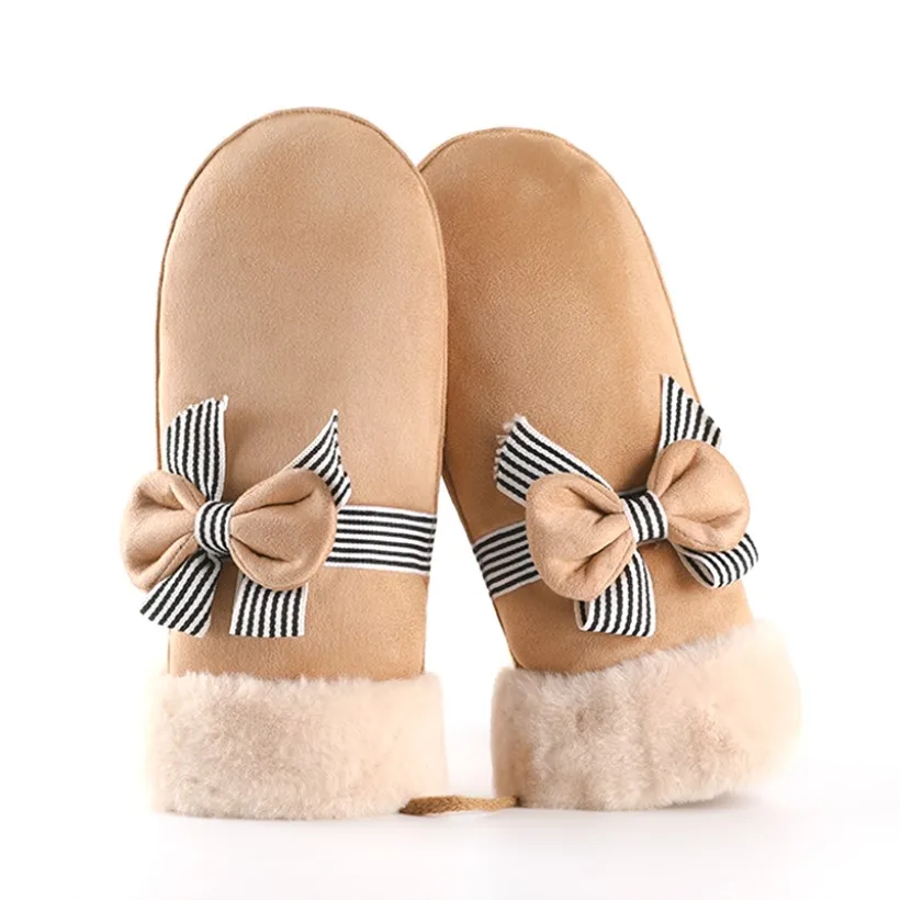 2018 Cute Bowknot Student Suede Mittens Glove Thick Female Glove Winter Warm Wrist Gloves Full Finger New Year Gift
2018 Cute Bowknot Student Suede Mittens Glove Thick Female Glove Winter Warm Wrist Gloves Full Finger New Year Gift
