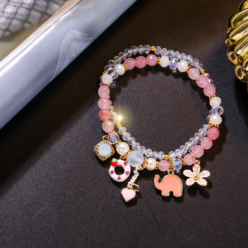 Fashion crystal bracelet female simple sweet fresh love Sen Department of girlfriends bracelets jewelry hot sale
Fashion crystal bracelet female simple sweet fresh love Sen Department of girlfriends bracelets jewelry hot sale