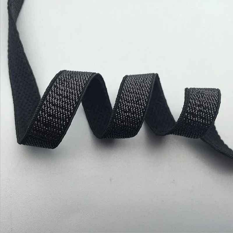 10 Meters 1 CM Shiny Soft Stretch Bands For Undergarments Shoulder strap Spandex Elastic Ribbon Sewing Trim Waist Band Accessory | Дом и сад