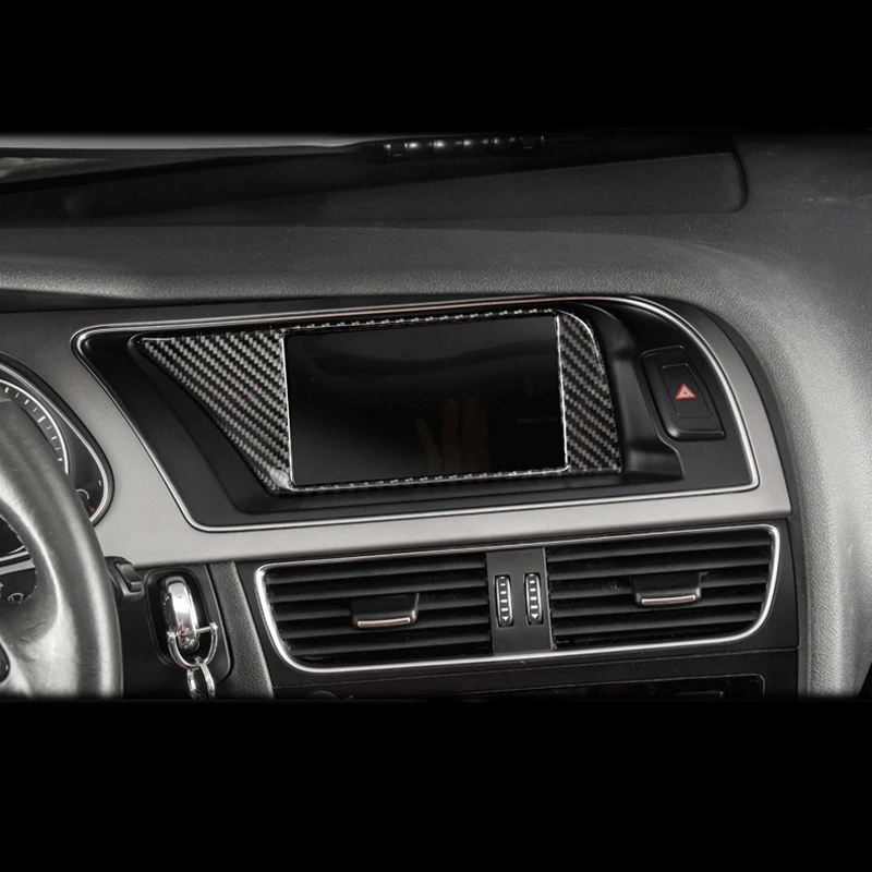 Carbon Fiber Car Inner Console GPS Navigation NBT Screen Frame Cover Trim Accessories For Audi A4 B8 A5 09-16 Car styling
Carbon Fiber Car Inner Console GPS Navigation NBT Screen Frame Cover Trim Accessories For Audi A4 B8 A5 09-16 Car styling