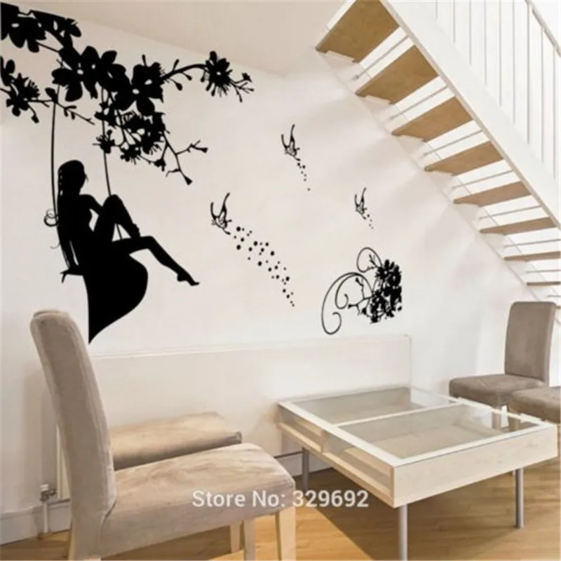 Fashion Wall Stickers Beautiful Girls Wall Decals Girls Bedroom Wall Stickers Home Decor
Fashion Wall Stickers Beautiful Girls Wall Decals Girls Bedroom Wall Stickers Home Decor