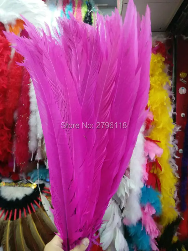 Free shipping! 50 pcs Rose quality natural silver chicken feathers 55-60 inches Wedding party!
Free shipping! 50 pcs Rose quality natural silver chicken feathers 55-60 inches Wedding party!