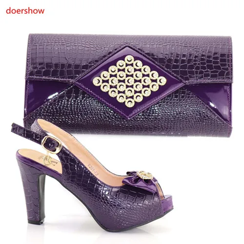 doershow newItalian Shoes and Bags To Match Shoes with Bag Set Decorated with Rhinestone Women Shoes and Bag Set In Italy SAB1-8
doershow newItalian Shoes and Bags To Match Shoes with Bag Set Decorated with Rhinestone Women Shoes and Bag Set In Italy SAB1-8