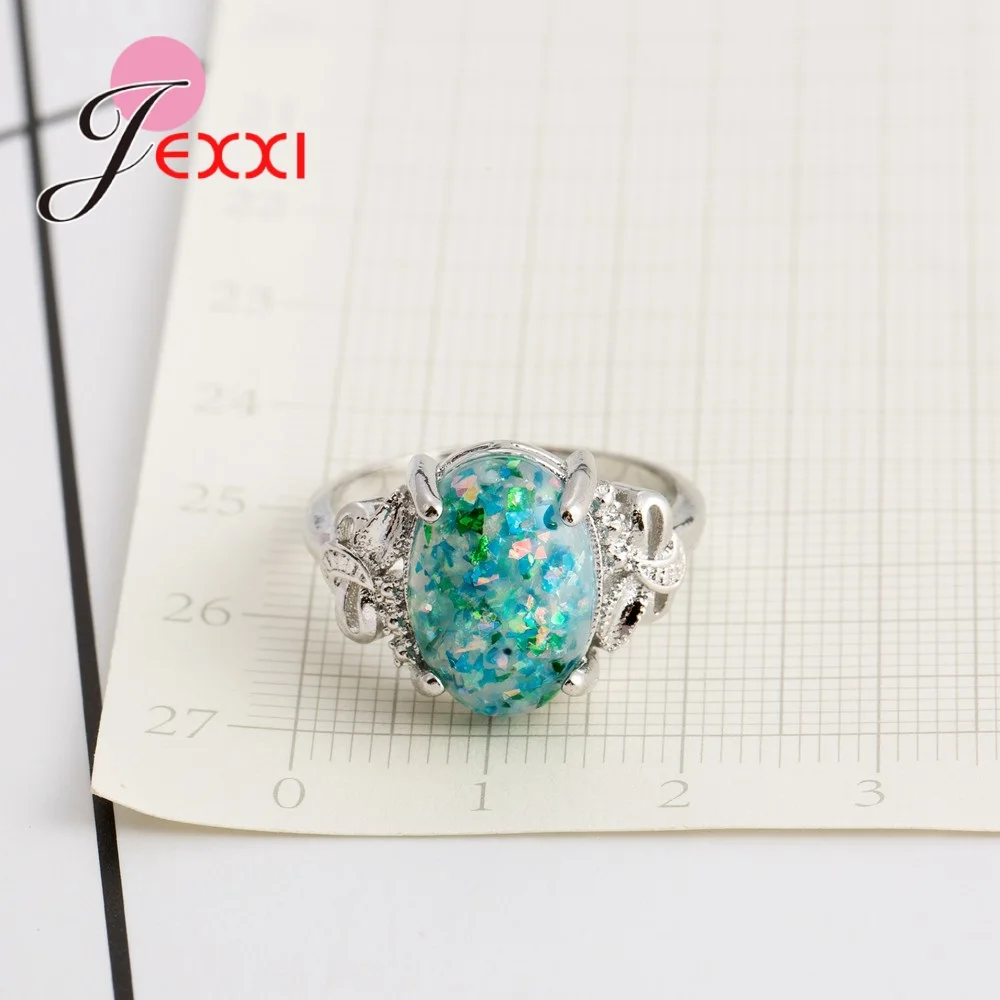 Fashion New Luxury Green Rainbow Opal Stone Big Rings 925 Sterling Silver Accessory For Women Man Vintage Jewelry Anel
Fashion New Luxury Green Rainbow Opal Stone Big Rings 925 Sterling Silver Accessory For Women Man Vintage Jewelry Anel