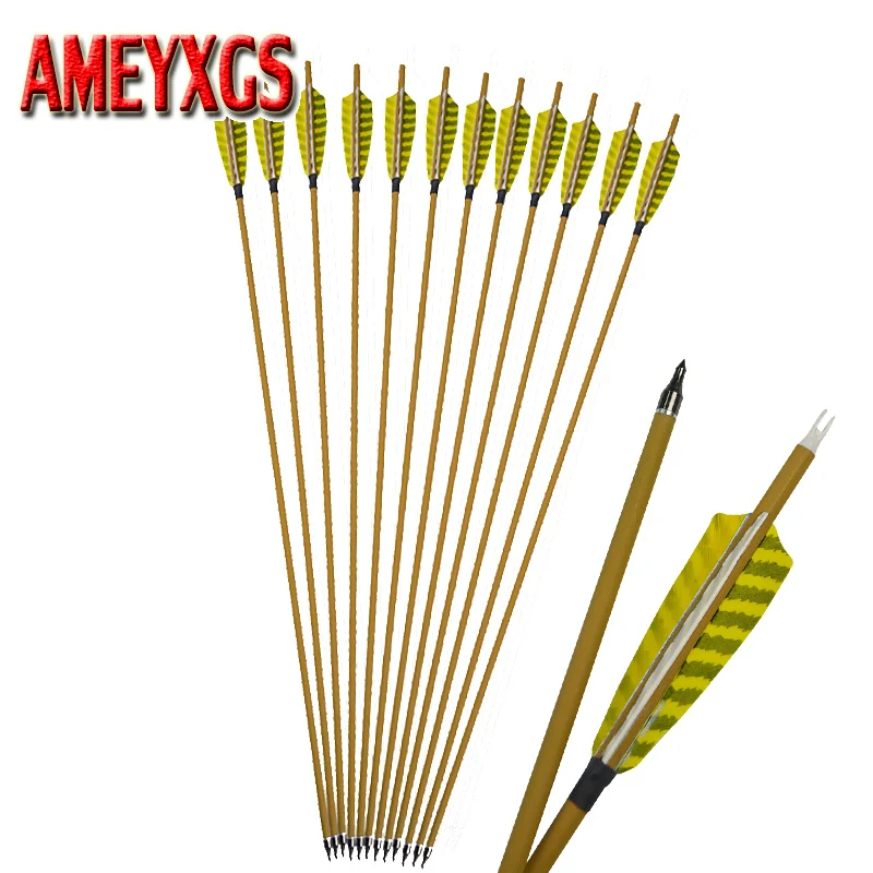 3/6/12pcs Archery Mix Carbon Arrow Spine450 5 Inch Turkey Feather Replaceable Arrowhead Hunting Accessory
3/6/12pcs Archery Mix Carbon Arrow Spine450 5 Inch Turkey Feather Replaceable Arrowhead Hunting Accessory