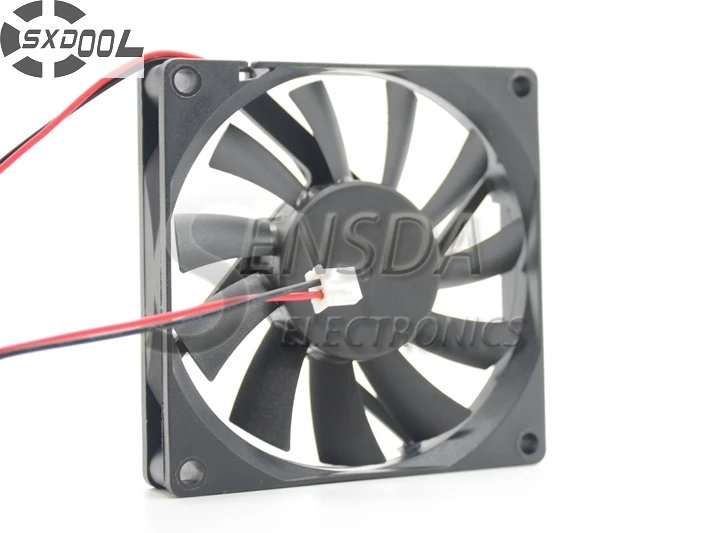 SXDOOL 12v ball bearing fan 8015 8cm 80mm 0.22A 2 wire server inverter cooling cooler
SXDOOL 12v ball bearing fan 8015 8cm 80mm 0.22A 2 wire server inverter cooling cooler