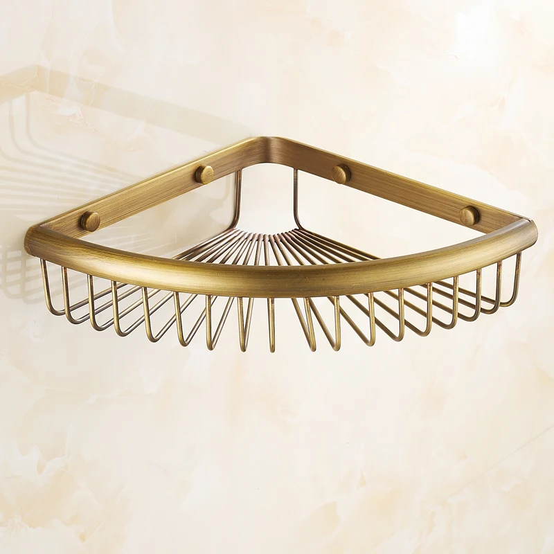 Antique Bathroom Rack Basket Hanging European Retro Corner Bathroom Shelf Wall Mounted Single Tier Corner Bathroom Accessories
Antique Bathroom Rack Basket Hanging European Retro Corner Bathroom Shelf Wall Mounted Single Tier Corner Bathroom Accessories