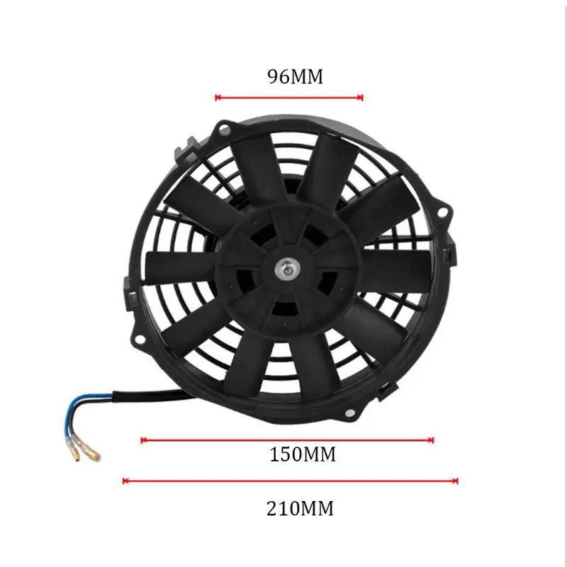 Universal 1 Set 8" Inch Mini Electric Fan DC 12V Radiator Oil Cooling Auto Car Fan for Vehicle Car Truck ATV Boat
Universal 1 Set 8" Inch Mini Electric Fan DC 12V Radiator Oil Cooling Auto Car Fan for Vehicle Car Truck ATV Boat