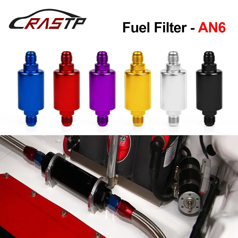 RASTP-Car Accessories 100 Micron Element Aluminum Fuel Filter Inline With AN6 RS-OFI002
RASTP-Car Accessories 100 Micron Element Aluminum Fuel Filter Inline With AN6 RS-OFI002