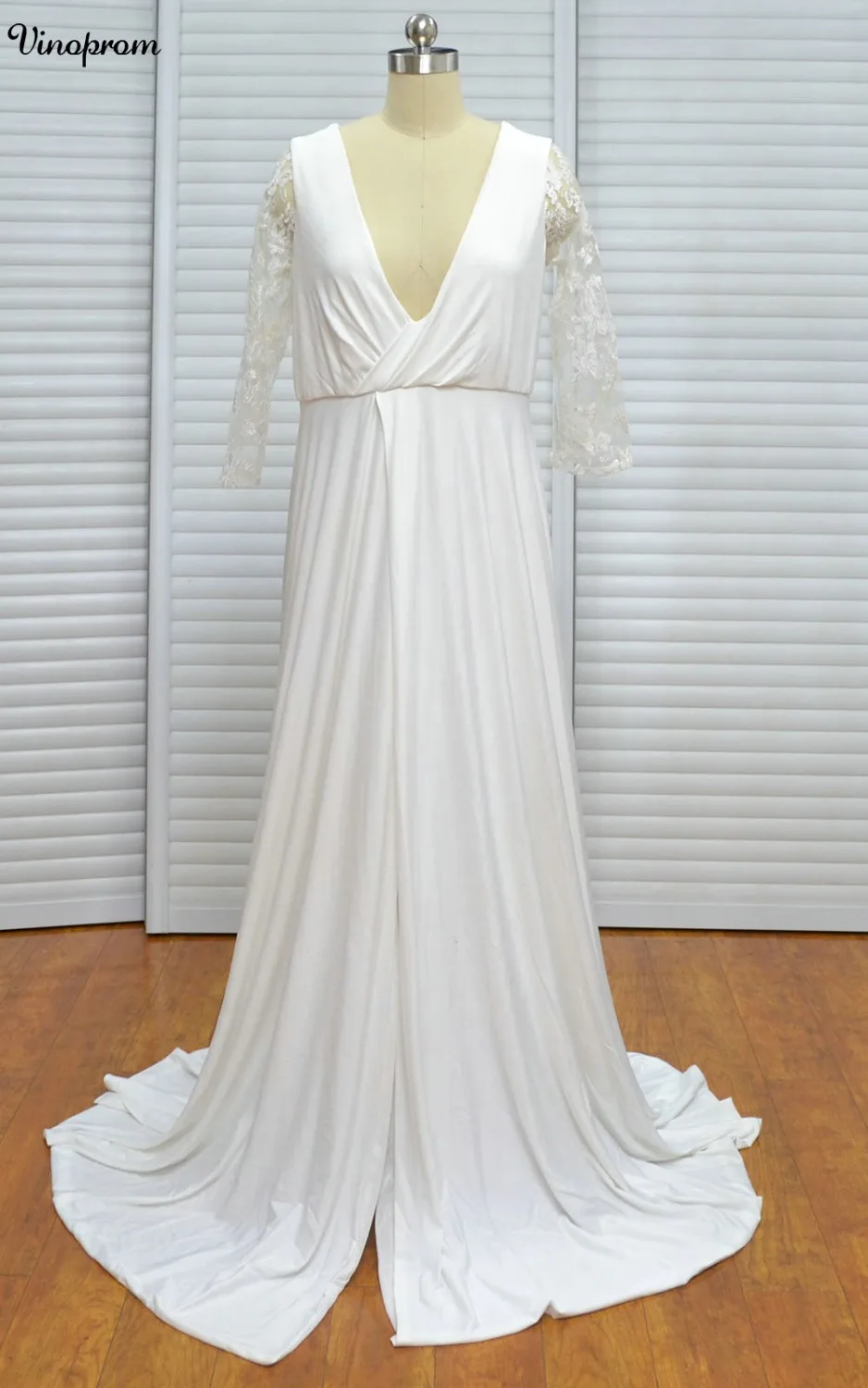 New Sexy Beach Empire Plus Size Maternity Wedding Dresses Long Sleeve Keyhole Zipper Up Backless Chiffon Summer Pregnant Bridal
New Sexy Beach Empire Plus Size Maternity Wedding Dresses Long Sleeve Keyhole Zipper Up Backless Chiffon Summer Pregnant Bridal