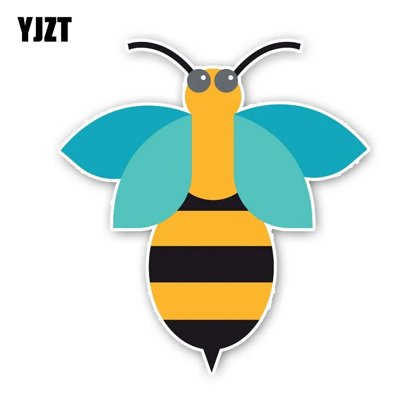 YJZT 13.9CM*14.9CM An Interesting Cartoon Bee Originality Decal PVC Car Sticker 12-300559
YJZT 13.9CM*14.9CM An Interesting Cartoon Bee Originality Decal PVC Car Sticker 12-300559