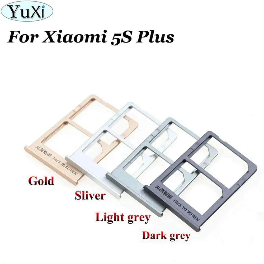 YuXi для Xiaomi Mi 5S Plus держатель слота для SIM-карты адаптер для Xiaomi 5S Plus серебряный/золотой/светло-серый/темно-серый
YuXi для Xiaomi Mi 5S Plus держатель слота для SIM-карты адаптер для Xiaomi 5S Plus серебряный/золотой/светло-серый/темно-серый