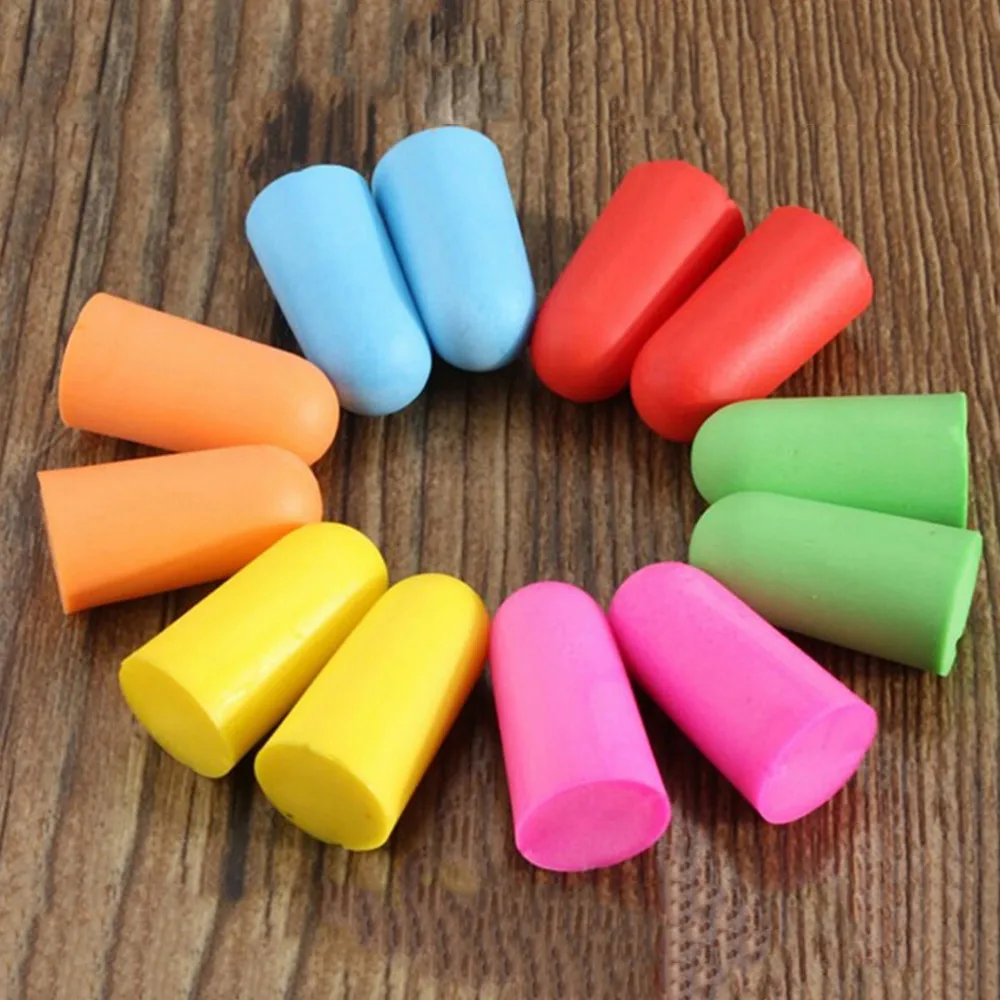 10Pairs Authentic Foam Soft corded Ear Plugs Noise sleep Reduction Norope Earplugs Swimming Protective Earmuffs
10Pairs Authentic Foam Soft corded Ear Plugs Noise sleep Reduction Norope Earplugs Swimming Protective Earmuffs