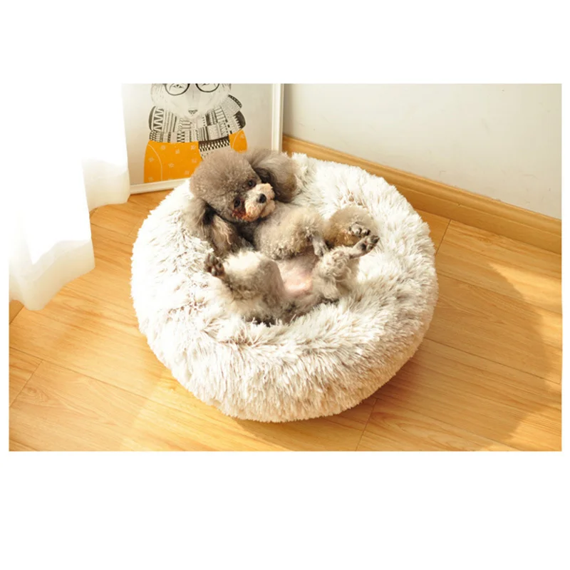 Long Plush Super Soft Pet Bed Kennel pet Dog Round Cat Winter Warm Sleeping Bag Puppy Cushion Mat Portable Cat Supplies 50/60cm
Long Plush Super Soft Pet Bed Kennel pet Dog Round Cat Winter Warm Sleeping Bag Puppy Cushion Mat Portable Cat Supplies 50/60cm