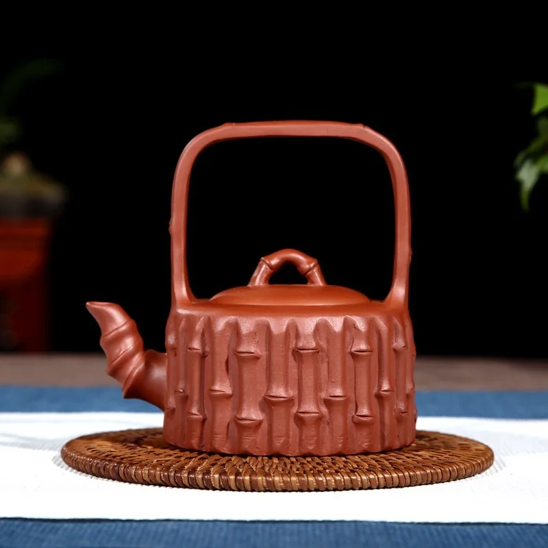 Jian-fang gao bamboo girder are recommended yixing authentic special masters all hand teapot tea set cement
Jian-fang gao bamboo girder are recommended yixing authentic special masters all hand teapot tea set cement