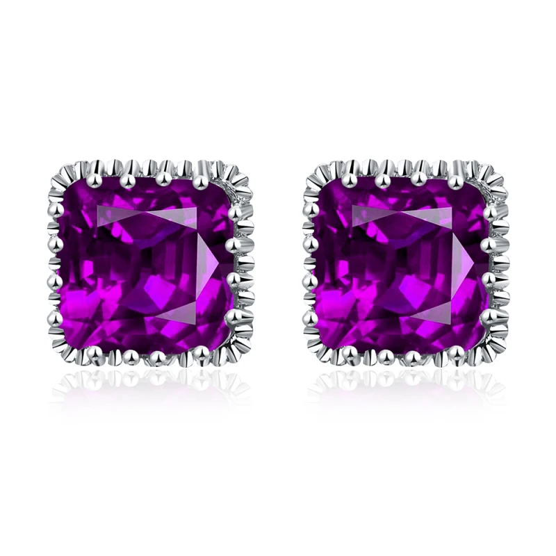 Garilina Silver Color earrings Purple Stones Stud Earrings Fashion Jewelry Women's Earrings 2021 Jewelery Woman Wedding AE2287
Garilina Silver Color earrings Purple Stones Stud Earrings Fashion Jewelry Women's Earrings 2021 Jewelery Woman Wedding AE2287