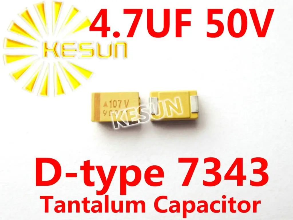Танталовый конденсатор SMD 4,7 мкФ 50V D type 7343 2917 T, тайd475k050rnj x 475 шт., бесплатная доставка
Танталовый конденсатор SMD 4,7 мкФ 50V D type 7343 2917 T, тайd475k050rnj x 475 шт., бесплатная доставка