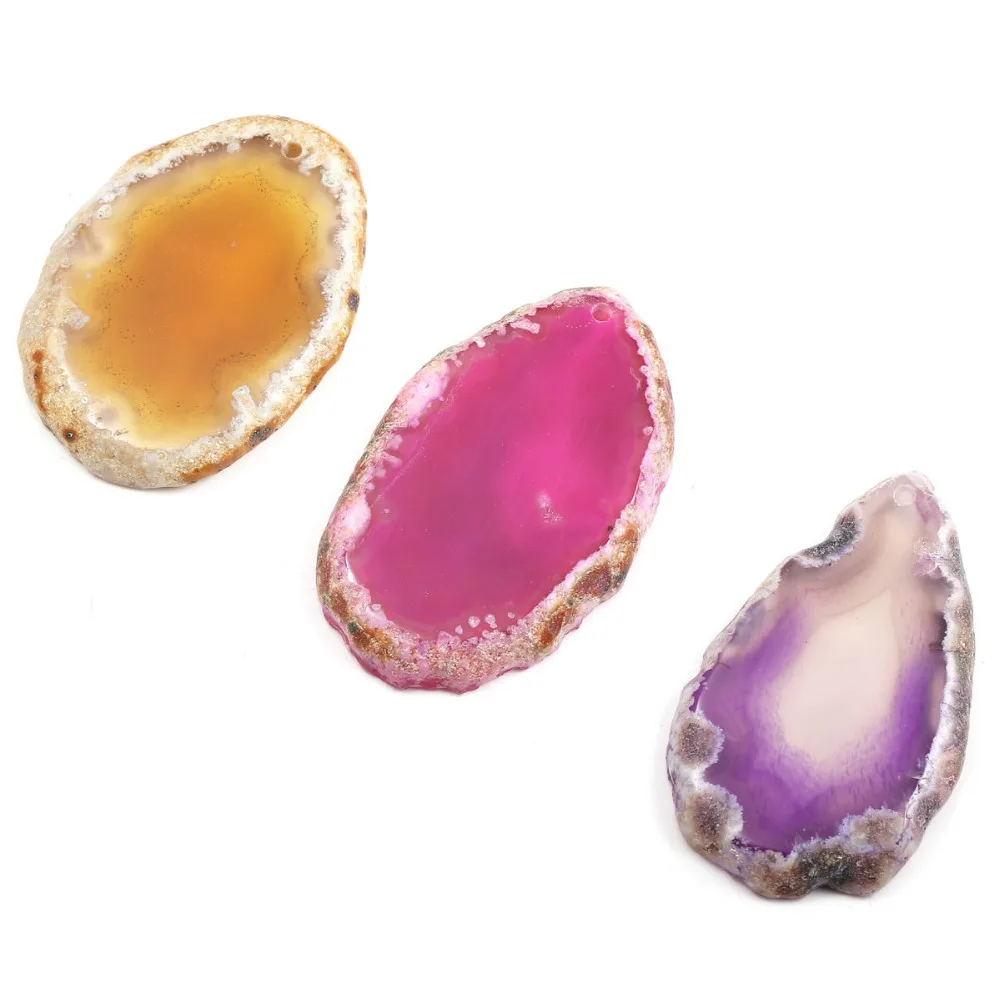 New DIY Jewelry 5 Piece Set Pendant Punch Random Color Natural Stone Agates Charm Pendants for DIY Necklace Jewelry Necklace
New DIY Jewelry 5 Piece Set Pendant Punch Random Color Natural Stone Agates Charm Pendants for DIY Necklace Jewelry Necklace