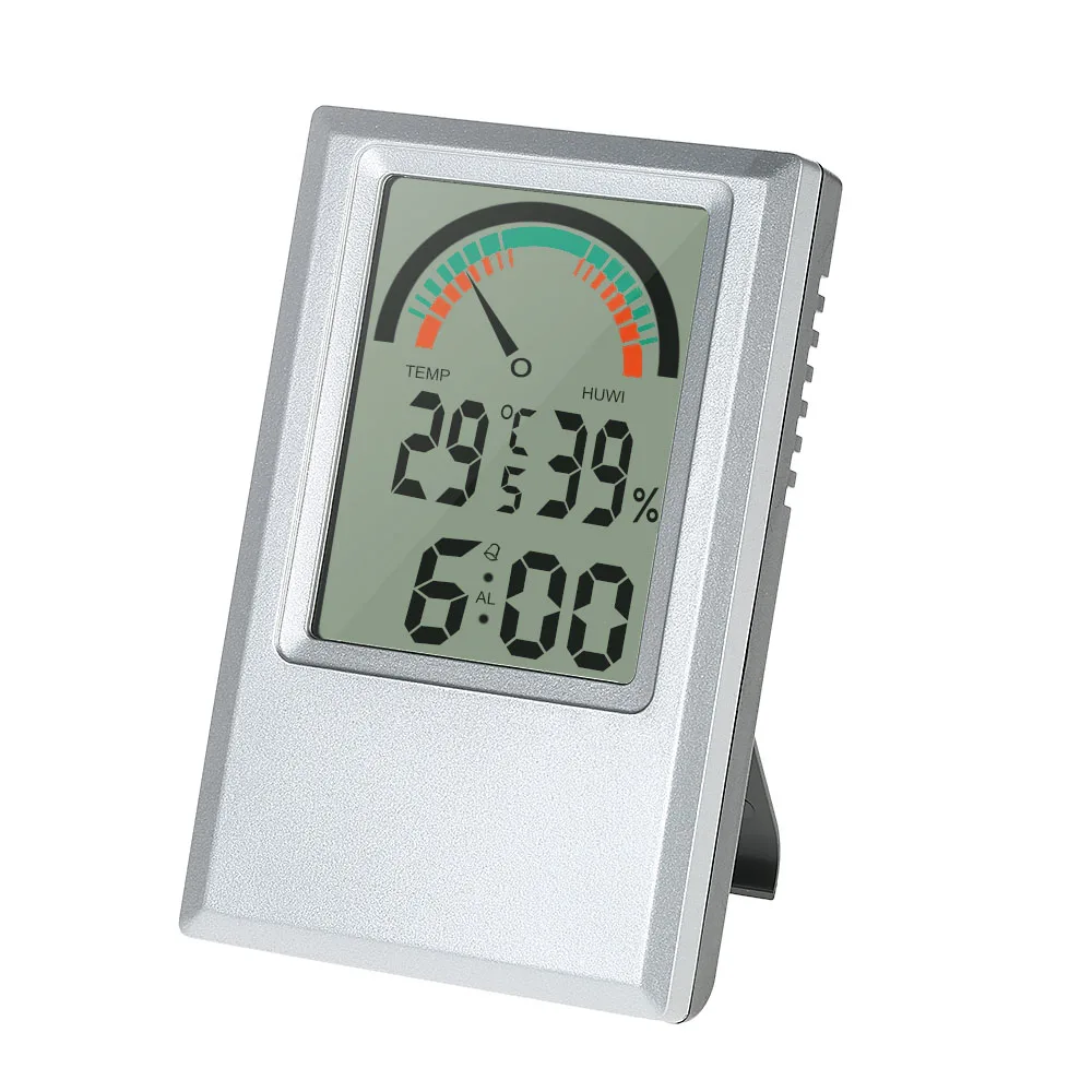 Digital Temperature Humidity Garden Lawn Meter Sensor Max Min Value Alarm Clock Comfort Level Testing Tools Indoor And Outdoor
Digital Temperature Humidity Garden Lawn Meter Sensor Max Min Value Alarm Clock Comfort Level Testing Tools Indoor And Outdoor