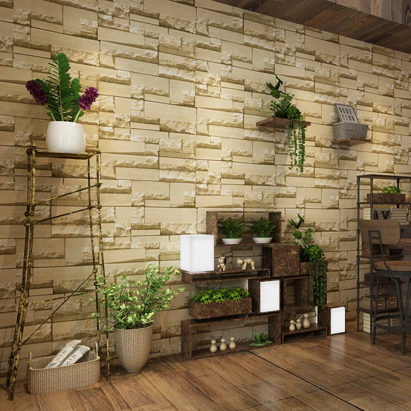 3D Stone Brick Wall Paper Rolls Living Room Bedroom Background Wall Home Decor Art Non-woven Wallpaper Brick Papel De Parede
3D Stone Brick Wall Paper Rolls Living Room Bedroom Background Wall Home Decor Art Non-woven Wallpaper Brick Papel De Parede