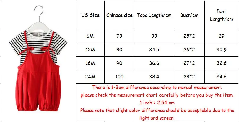 Summer Baby Girls Clothes Set Children Clothing Baby Striped Tops+Bib Pants 2PCS/Set Tracksuit Kids Clothes 0-2Y
Summer Baby Girls Clothes Set Children Clothing Baby Striped Tops+Bib Pants 2PCS/Set Tracksuit Kids Clothes 0-2Y