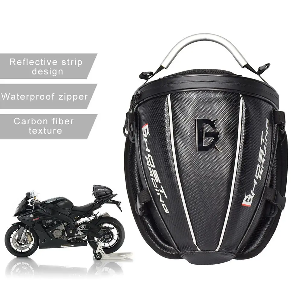 Motorcycle Tail Bag Multifunctional Waterproof Backpack Leather Luggage Riding Backseat Rear Storage Black Bag
Motorcycle Tail Bag Multifunctional Waterproof Backpack Leather Luggage Riding Backseat Rear Storage Black Bag