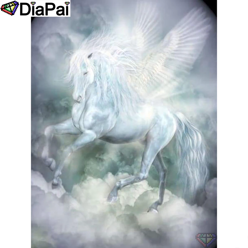DIAPAI Diamond Painting 5D DIY 100% Full Square/Round Drill "Animal horse" Diamond Embroidery Cross Stitch 3D Decor A24301
DIAPAI Diamond Painting 5D DIY 100% Full Square/Round Drill "Animal horse" Diamond Embroidery Cross Stitch 3D Decor A24301