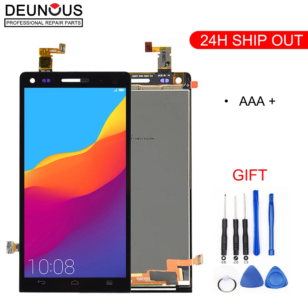 LCD Display For Huawei Ascend G6 4.5" Touch Screen Digitizer Assembly Replacement Black White For Huawei Ascend G6
LCD Display For Huawei Ascend G6 4.5" Touch Screen Digitizer Assembly Replacement Black White For Huawei Ascend G6