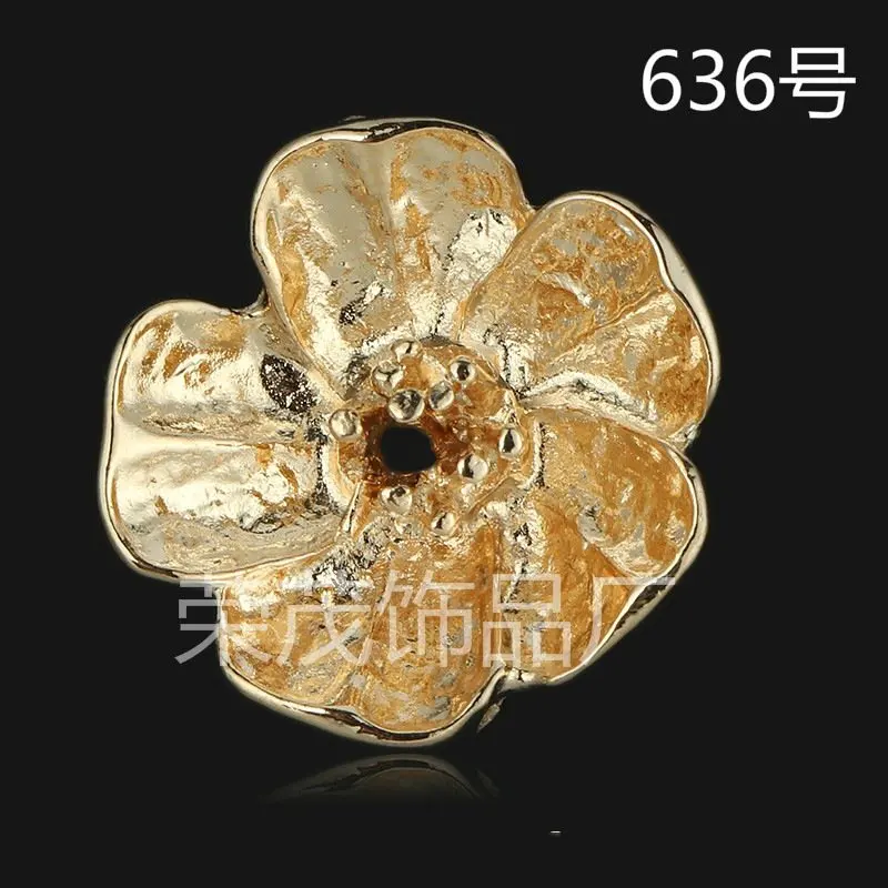 Fine Jewelry 50PCs 20*20MM gold Tone Flower Charms Pendants Findings For Jewelry Making Charms
Fine Jewelry 50PCs 20*20MM gold Tone Flower Charms Pendants Findings For Jewelry Making Charms