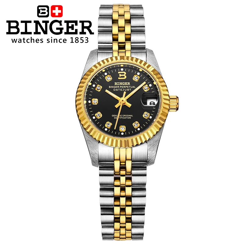 Couple watches BINGER Fashion Rhinestone Dress Men Women Waterproof watch Female Form Automatic Mechanical Watch Gift
Couple watches BINGER Fashion Rhinestone Dress Men Women Waterproof watch Female Form Automatic Mechanical Watch Gift