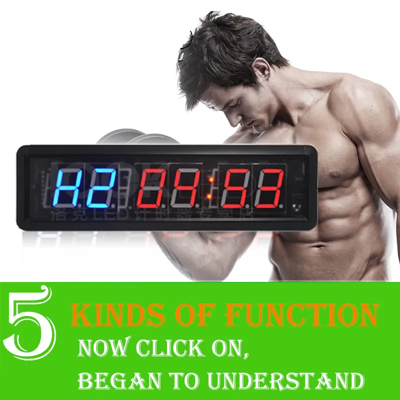 1.8 inch Remote 6 Digits Display Countdown Clock Count Up Countdown Timer For researched and Swim Use Stopwatch Gym / Boxing gym
1.8 inch Remote 6 Digits Display Countdown Clock Count Up Countdown Timer For researched and Swim Use Stopwatch Gym / Boxing gym