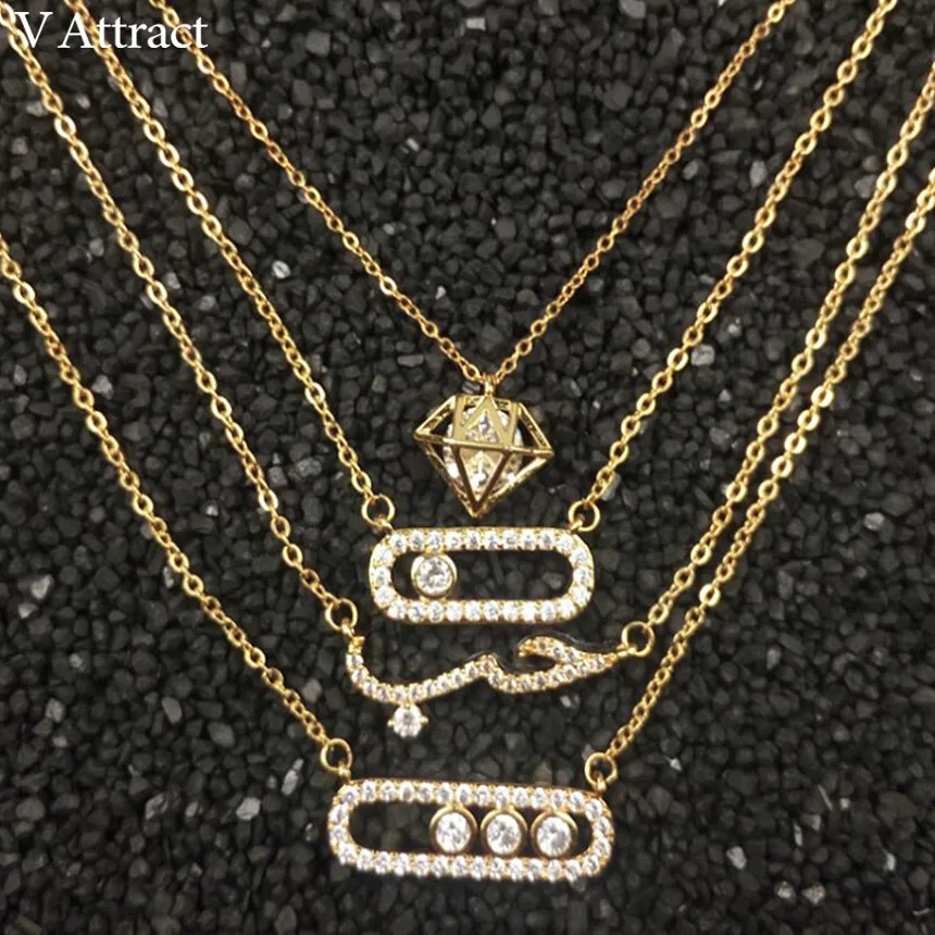 V Attract Rose Gold Kettingen Voor Vrouwen 2021 Vintage Jewelry Simple CZ Love Long Bar Choker Necklace Women Men Jewelry
V Attract Rose Gold Kettingen Voor Vrouwen 2021 Vintage Jewelry Simple CZ Love Long Bar Choker Necklace Women Men Jewelry