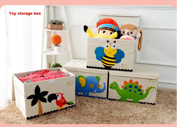 Toy Storage Box Folding Toy Storage Box Baby Clothes Finishing Box Covered Toy Box
Toy Storage Box Folding Toy Storage Box Baby Clothes Finishing Box Covered Toy Box