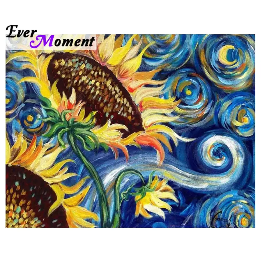 Ever Moment Diamond Painting Cross Stitch Sunflower by Van Gogh Famous Painting Full Square Drills Diamond Embroidery ASF982
Ever Moment Diamond Painting Cross Stitch Sunflower by Van Gogh Famous Painting Full Square Drills Diamond Embroidery ASF982
