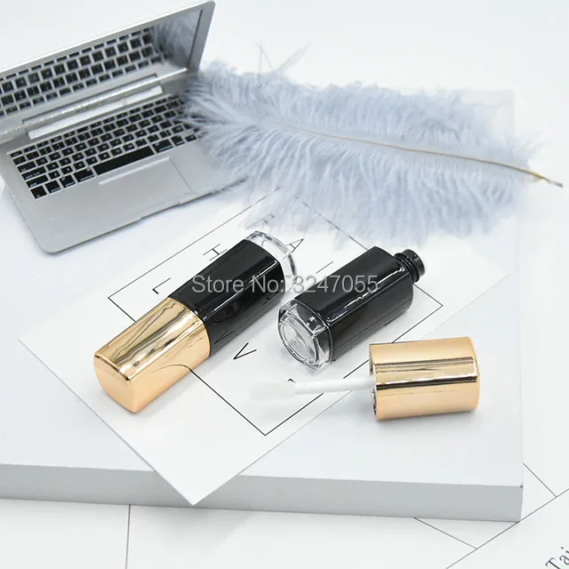 3ML Black Plastic Lip Gloss Bottle with Gold Cap,Square Cosmetic Portable Lip Oil Packing Container,Professional Lip Beauty Tool
3ML Black Plastic Lip Gloss Bottle with Gold Cap,Square Cosmetic Portable Lip Oil Packing Container,Professional Lip Beauty Tool