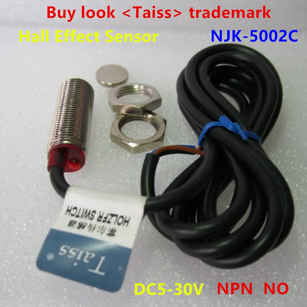 10PC NJK-5002C NPN NO 10mm Hall Effect Sensor DC5-30V Inductive Proximity Sensor Switch High Quality Induction magnetic Magne
10PC NJK-5002C NPN NO 10mm Hall Effect Sensor DC5-30V Inductive Proximity Sensor Switch High Quality Induction magnetic Magne
