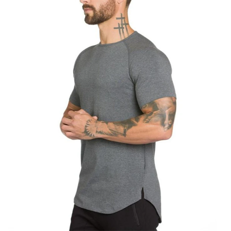 Brand Cotton Gym Shirt Sports T Shirt Men Short Sleeve Rashgard Running Tshirt Workout Training Tees Fitness Top Sport T-shirt
Brand Cotton Gym Shirt Sports T Shirt Men Short Sleeve Rashgard Running Tshirt Workout Training Tees Fitness Top Sport T-shirt
