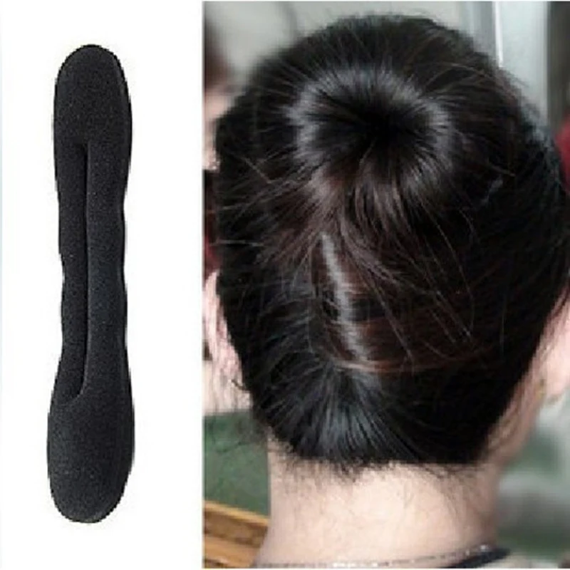 New Listing Sponge Hair Band Clip Bun Maker Former Foam Twist Hair Salon tool! Hair Diy