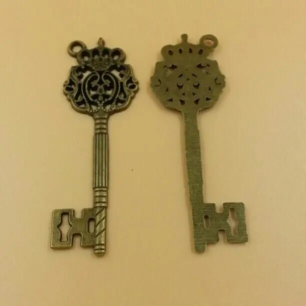 T599 free shipping 10pcs/bag size 75*25mm key pendant diy key charms Antique Alloy Jewelry finding key accessories charm
T599 free shipping 10pcs/bag size 75*25mm key pendant diy key charms Antique Alloy Jewelry finding key accessories charm