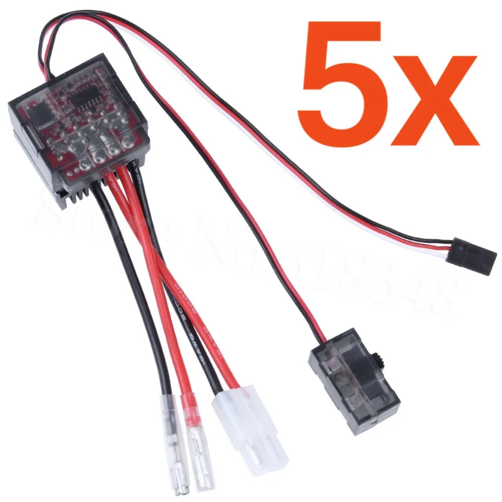 5pcs High Voltage 320A BRUSHED ESC Brush Speed Controller Reverse Brake RC HSP 1/10 1/8 Car Monster Truck Buggy Himoto Redcat
5pcs High Voltage 320A BRUSHED ESC Brush Speed Controller Reverse Brake RC HSP 1/10 1/8 Car Monster Truck Buggy Himoto Redcat