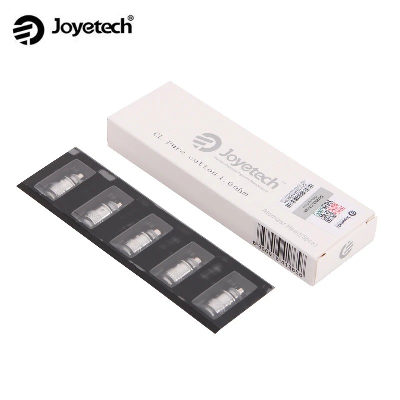 Оригинал Joyetech CL Чистый хлопок головка 0.5ohm 1.0ohm катушка для eGo ONE V2/eGo Mega V2 атомайзер 5
